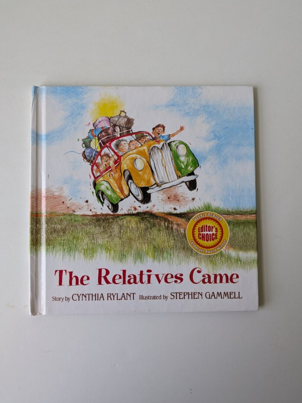5/$15 Kids Picture Book Relatives Came Cynthia Rylant HC Family Visiting
